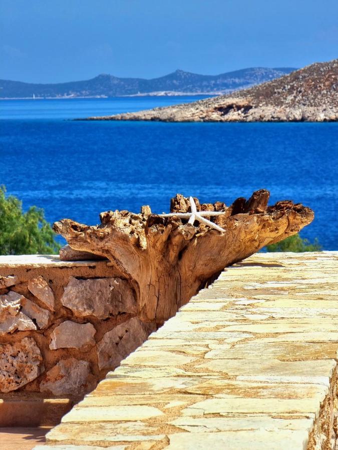 Villa Aristoteles Chalki Town Buitenkant foto